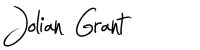 Jolian Grant Signature Jolian Grant Signature