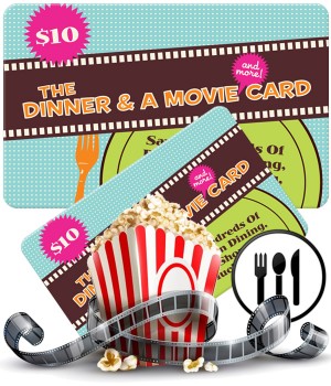 Dinner & A Movie Card