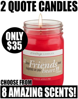 Quote Candles Sample