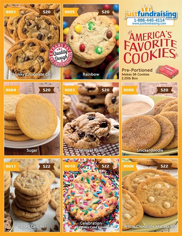 Preformed Cookie Dough Fundraiser