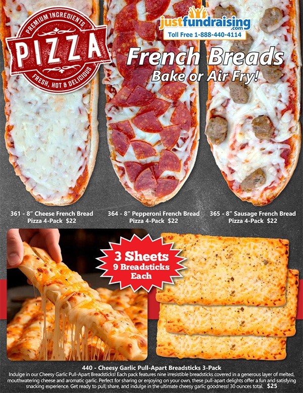 Pizza fundraiser program