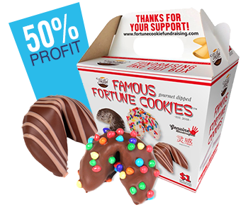 Fortune cookie fundraising program
